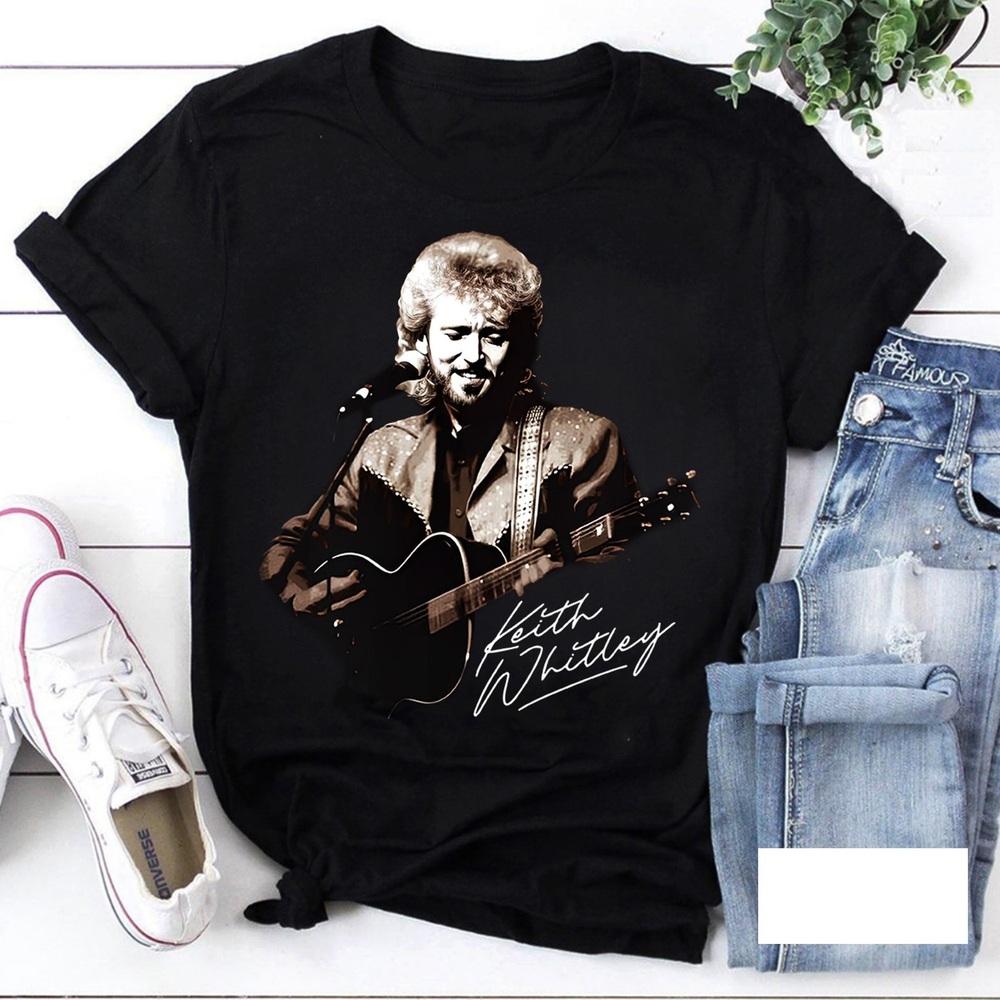 Country Music Keith Whitley Sandy T-Shirt